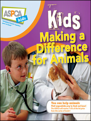 cover image of Kids Making a Difference for Animals